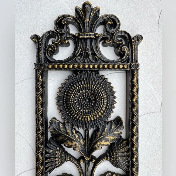 VINTAGE MCM Homco Flower Wall Plaque - Picture 6 of 8